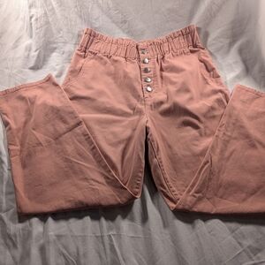 Forever 21 Blush Pink Casual Pants